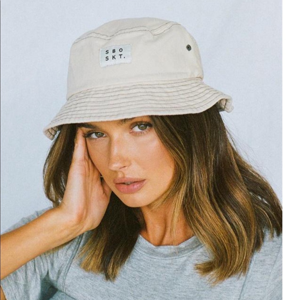 Sbo Skt Bucket Hat - Black Stitch View 4